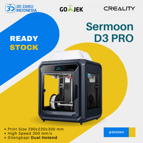 Creality 3D Printer Sermoon D3 PRO Dual Hotend High Speed Direct